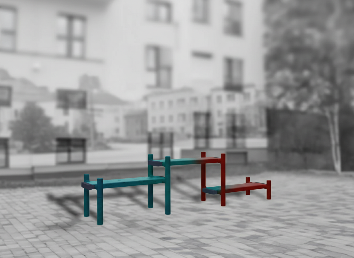 Уличный тренажер