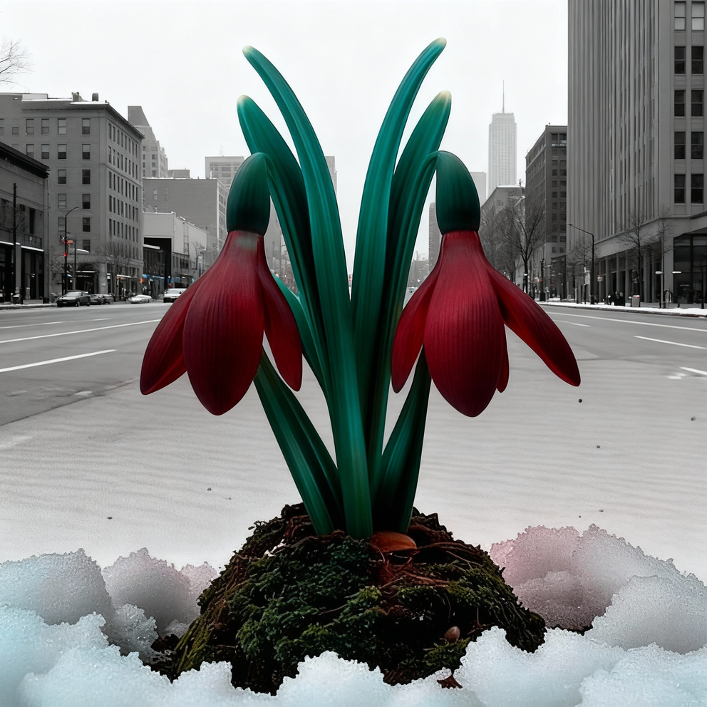 Световая опора «Подснежник»